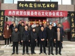 仪陇县奇石文化协会成立