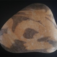 龙行龘龘图案原石