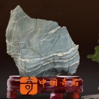 天然奇石松花石原石景观