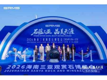 2026海南三亚观赏石博览会开幕 近200家优质展商齐聚
